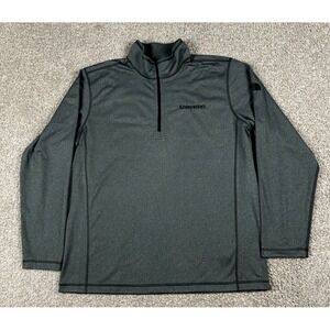 The North Face Sweater Mens XL Gray Pullover Sweatshirt 1/4 Quarter Zip Outdoors